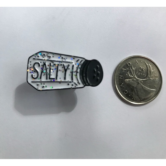 “Salty” Enamel Pin NWOT - Picture 3 of 4